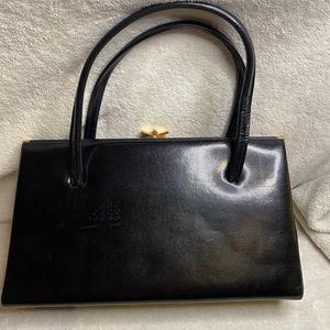 Vintage Leather Ackery Bag Made In London